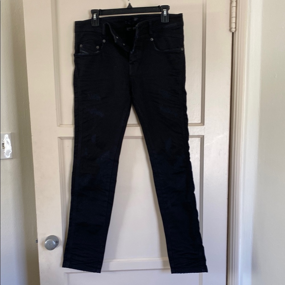Diesel black gold jeans, black, 29 x 30